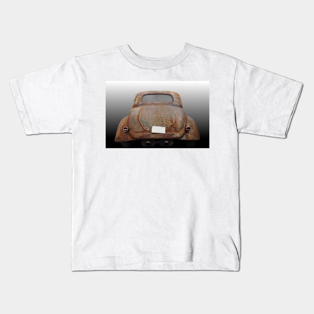 Classic Hot Rod Style Kids T-Shirt by Beate Gube